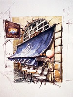 "Le Mazet, rue Saint André des Arts"   