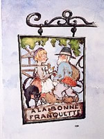 "Rue Saint Rustique"  