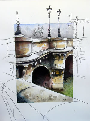 "L'Ecluse, quai des Grands Augustins"
