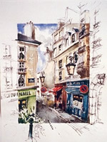 "Rue des Rosiers"