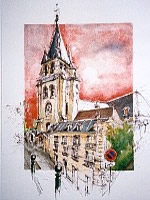 "Saint Germain des Prés"  
